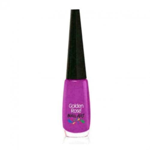 Golden Rose nail art PAARS 123