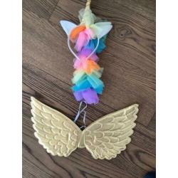 Jurkje “Unicorn” maat 122/128 zo goed als nieuw