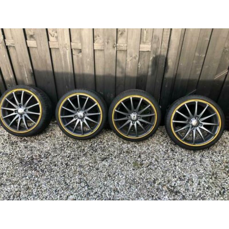 Brock RC Design 17” x 4 velgen plus banden