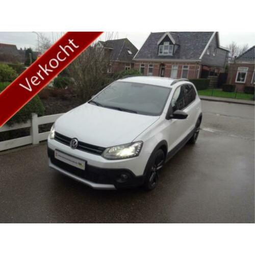 Volkswagen Polo 1.2 TSI 105pk Cross PARELMOER WIT XENON/LED