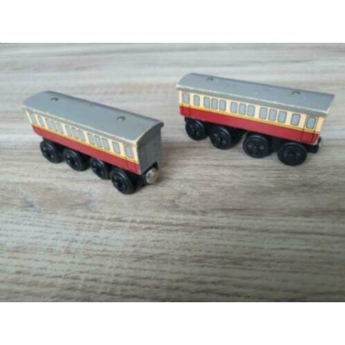 thomas de trein sodor express wagonnen hout