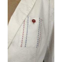 D690 G-Star Raw maat M=38/40 jasje colbert blazer wit