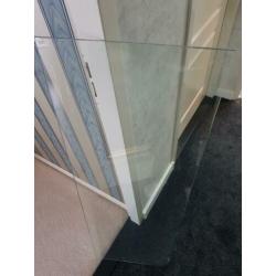 ALLEEN GLASPLAAT TE KOOP Glasplaat facet geslepen-gehard 1,2