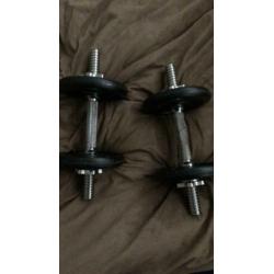 Dumbells set