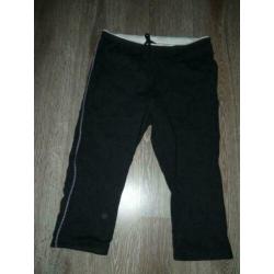 carpi zwarte sportbroek yogabroek hardloopbroek L 40 42