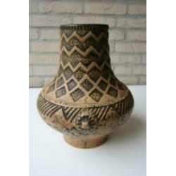 Vintage vaas, West Germany, 25 cm hoog