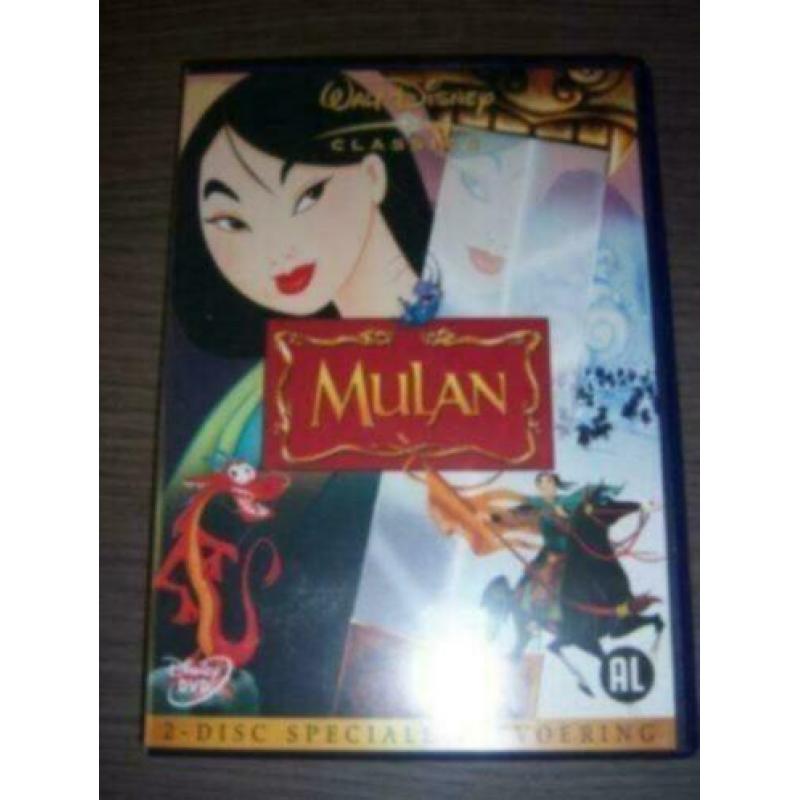 Walt Disney Classics MULAN 2-disc met rugnr. 39 nieuwstaat