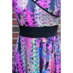 Overslagjurk rose gekleurd Esperance mt M