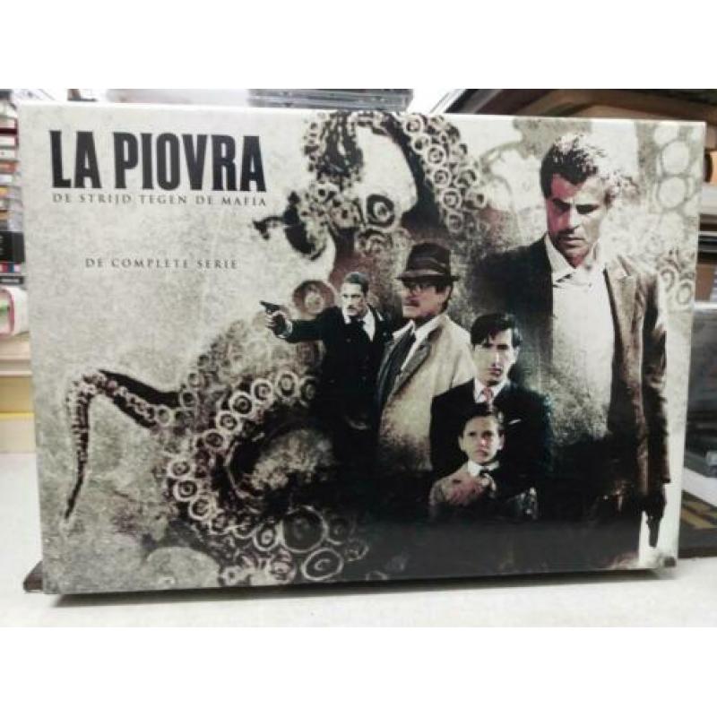 Dvd serie La Piovra. Octopus. De complete serie.