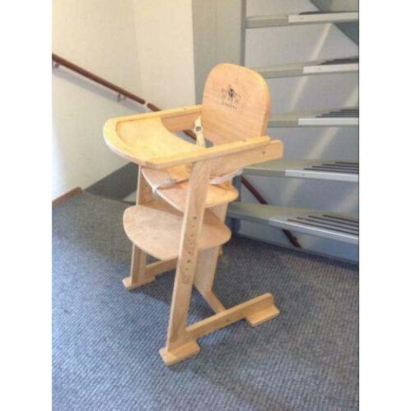 Houten Bambino (kinder) meegroeistoel