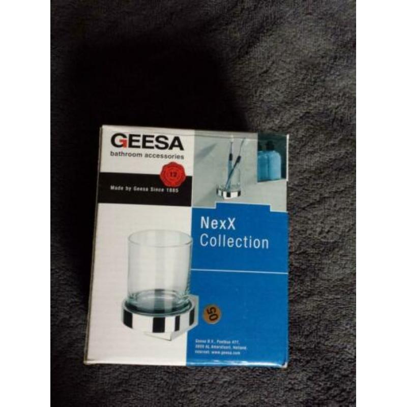 Geesa Nexx glashouder met glas,