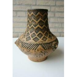 Vintage vaas, West Germany, 25 cm hoog