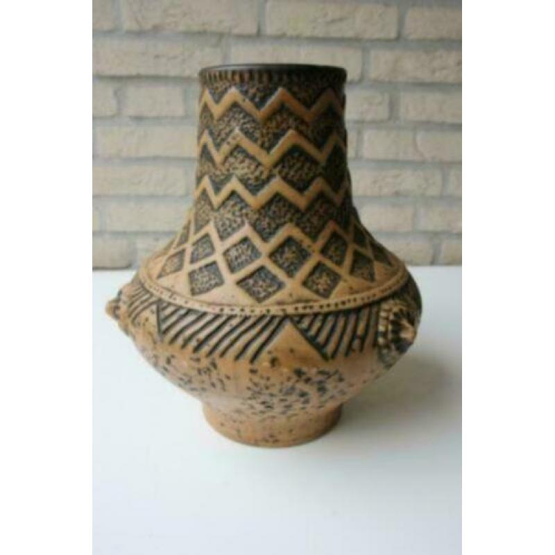 Vintage vaas, West Germany, 25 cm hoog