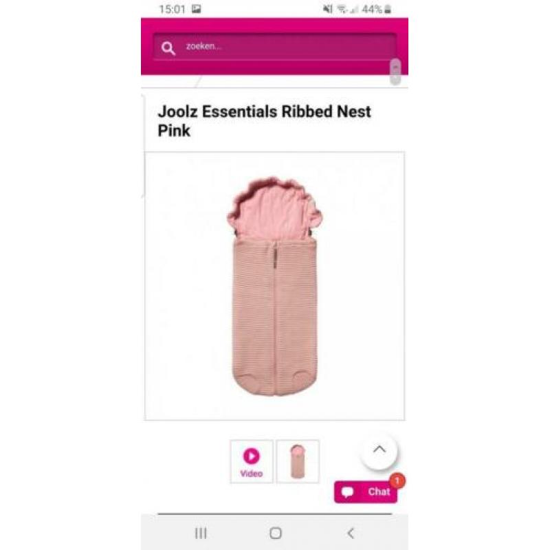 Joolz Essentials nestje. Als nieuw!