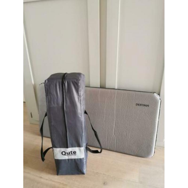 Camping bed met deryan matras opblaasbaar
