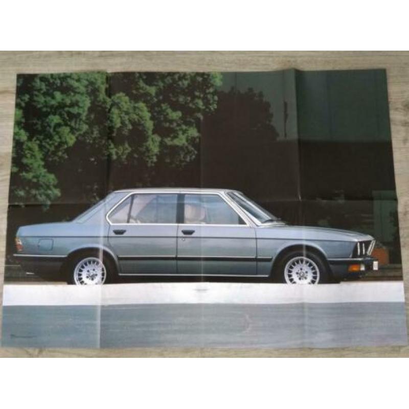 BMW 5-serie e28 folder uit 1982