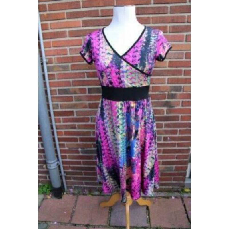 Overslagjurk rose gekleurd Esperance mt M
