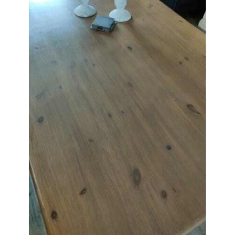 mooie grote grenen salon tafel