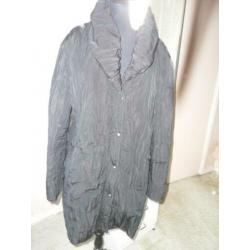 Een mooie zwarte winterjas v Gerry Weber , mt 40