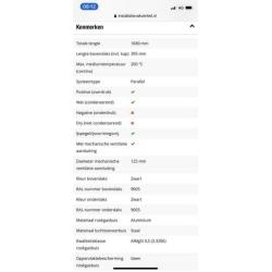 Burgerhout HR dakdoorvoer combi 3000 ALU (NIEUW)