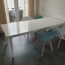 Eettafel (incl 4 stoelen)