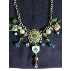 Vintage ketting/choker Dolce Luna nieuw !!