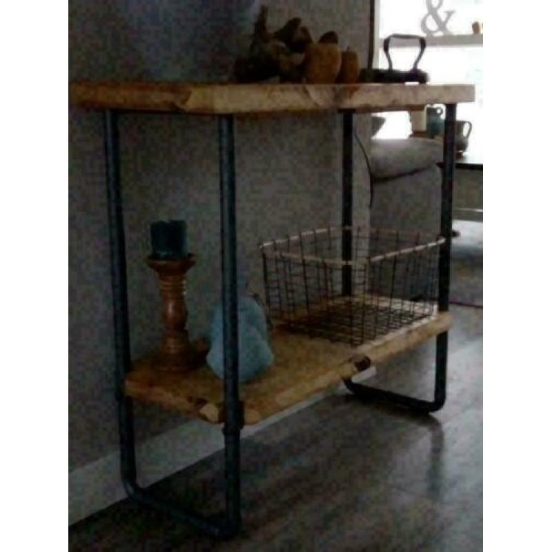 Steenschotten hout 0,96 x 1m40 , zeer oud , om te verwerken