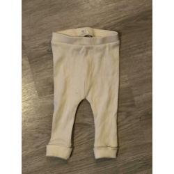 Rib broekjes / leggings 56 - 68