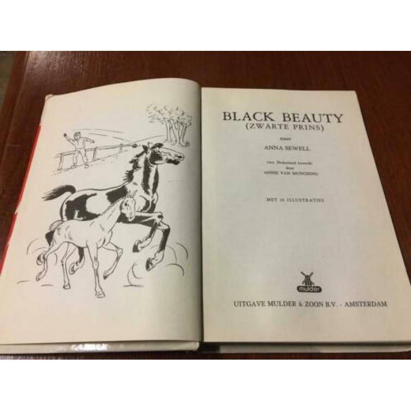 Oud boek Black beauty
