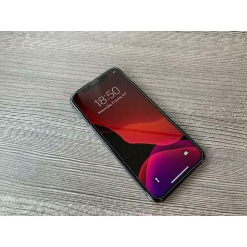 iPhone X Black 64GB - Accu 91% - Nette Staat