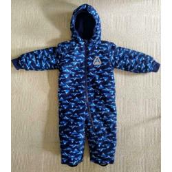 Skipak winterpak maat 86 blauw sneeuwpak zgan overall