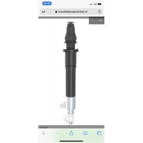 Burgerhout HR dakdoorvoer combi 3000 ALU (NIEUW)