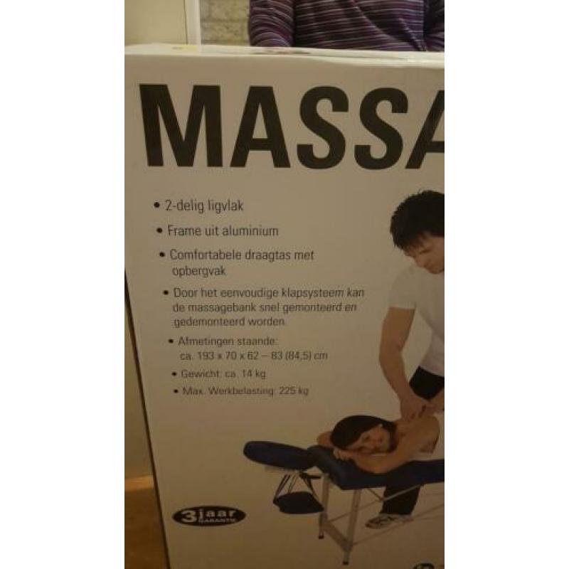 Nieuw in doos! Massagetafel