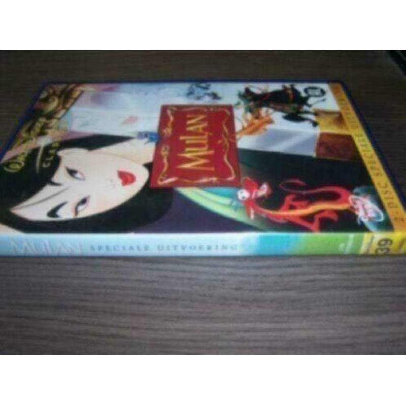 Walt Disney Classics MULAN 2-disc met rugnr. 39 nieuwstaat