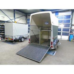 Humbaur Rapid 2-paards trailer zadelkamer handelsprijs Buist