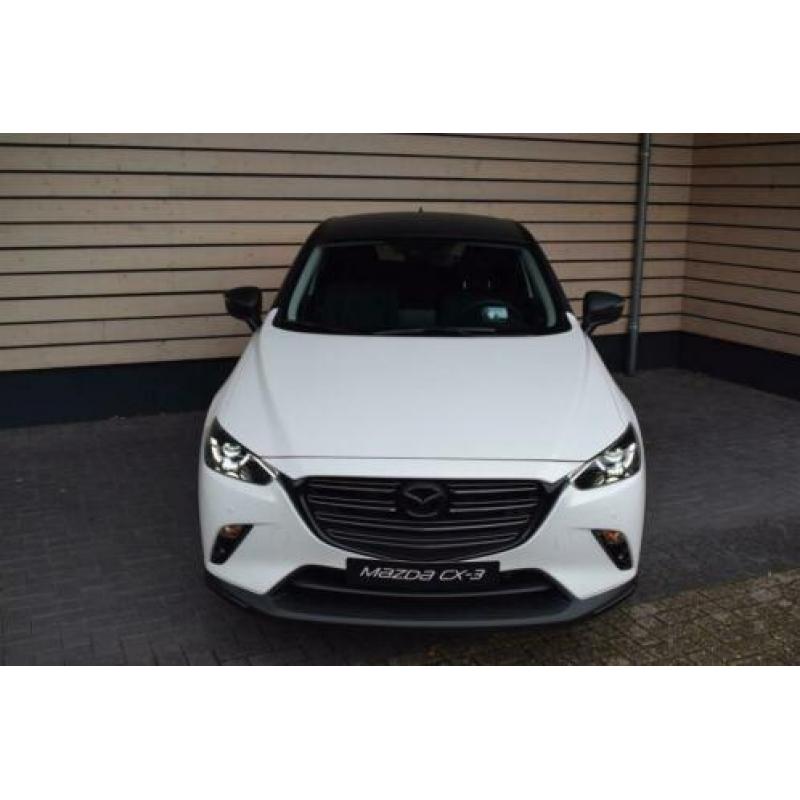 Mazda CX-3 2.0 SkyActiv-G 120 GT - BLACK & WHITE - UNIEK BIJ