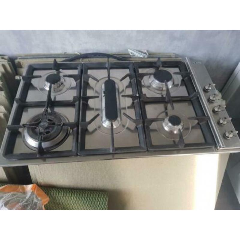 Smeg inbouw gasstel