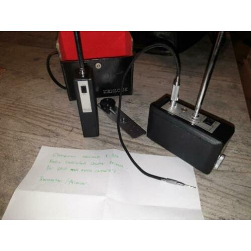 Camecon Kenlock R-300, radio controller schutter release.
