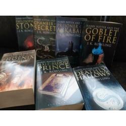 J.K. Rowling: Harry Potter Bloomsbury adult serie, Engels