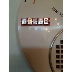 Zeldzame DECCA TPW70 wallhanging transistor radio 1961