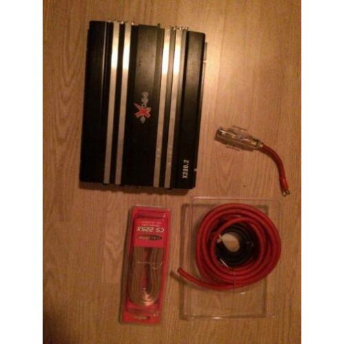 Excalibur Subwoofer Zwart met versterker