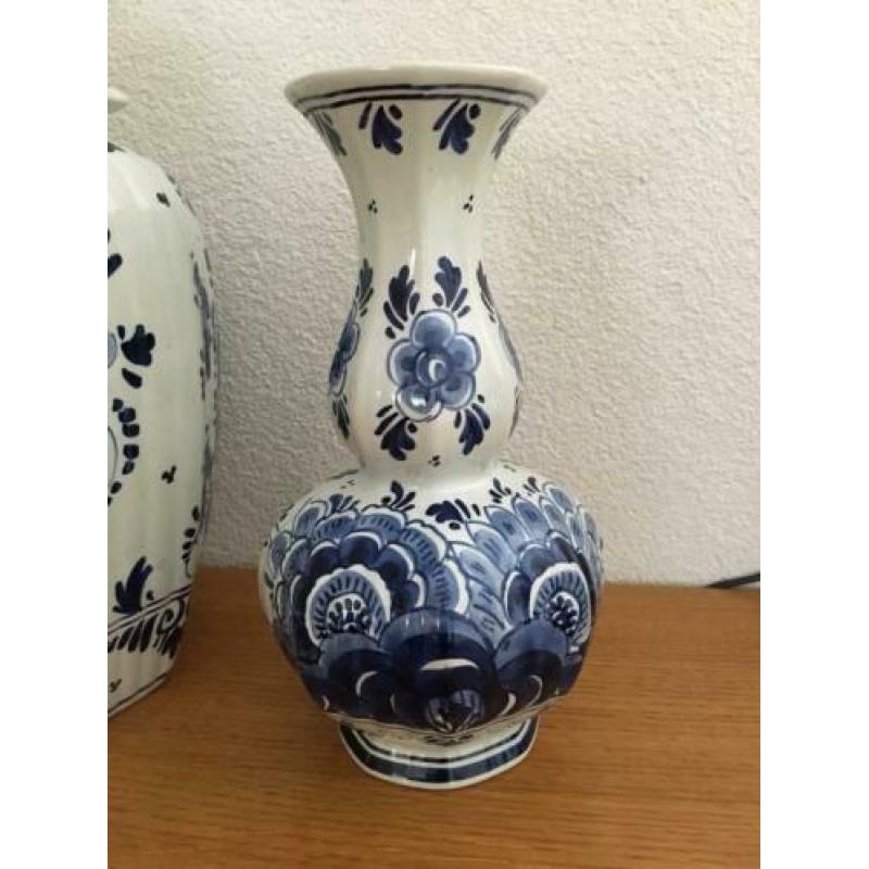 Delft blauw kast stel 3 delig