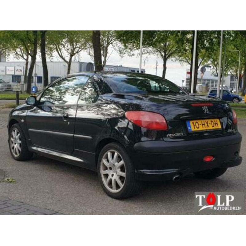 Peugeot 206 CC 2.0-16V bj 2002 Leder Ecc clima