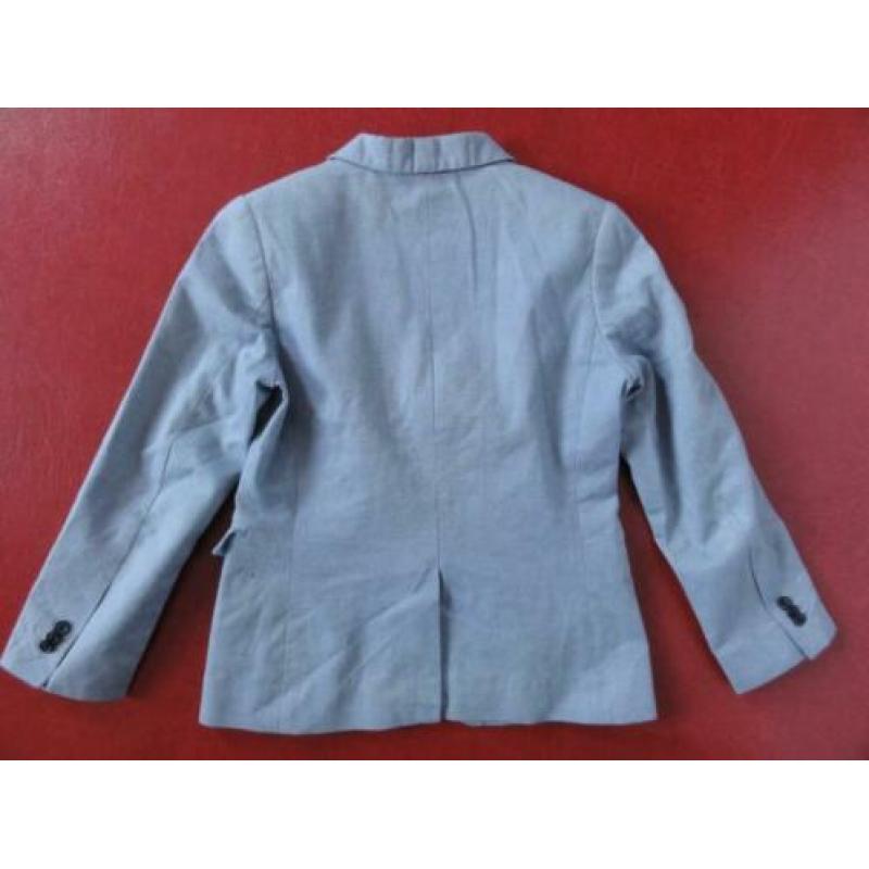 H&M blazer jasje colbert grijs blauw maat 134