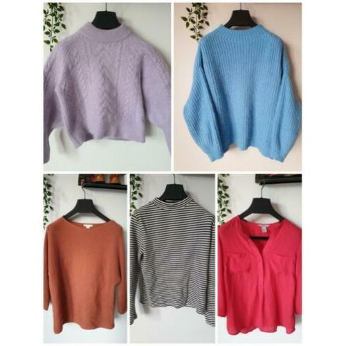 Diverse truien HM, Mango maat S, M 36, 38