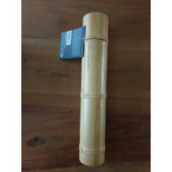 nieuw houten bamboe zout of peper molen