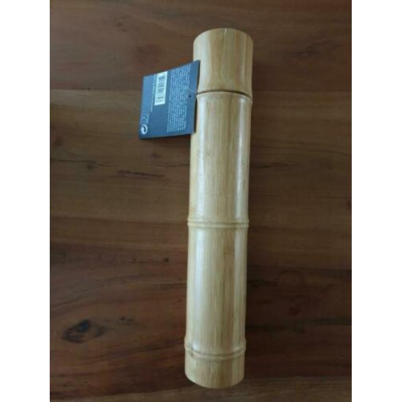 nieuw houten bamboe zout of peper molen