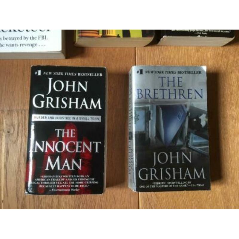5x Engelstalige/English pocket John Grisham