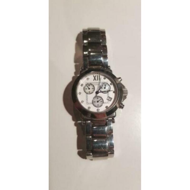 Vendoux dames horloge - stainless steel en waterbestendig