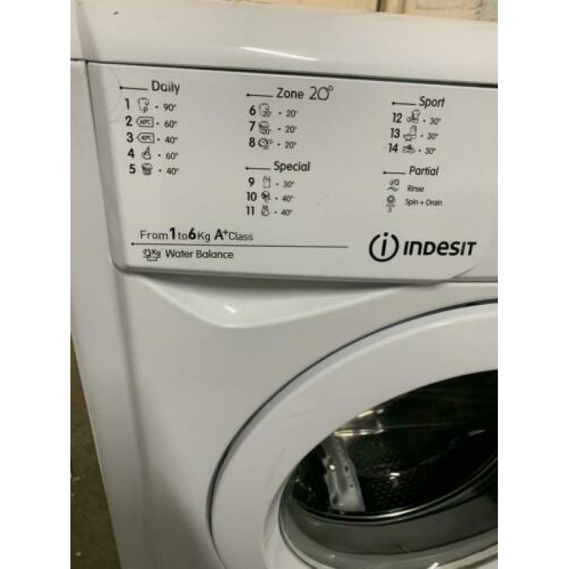 Indesit wasmachine, iwb61451, (1400 toeren) 6 kilo,
